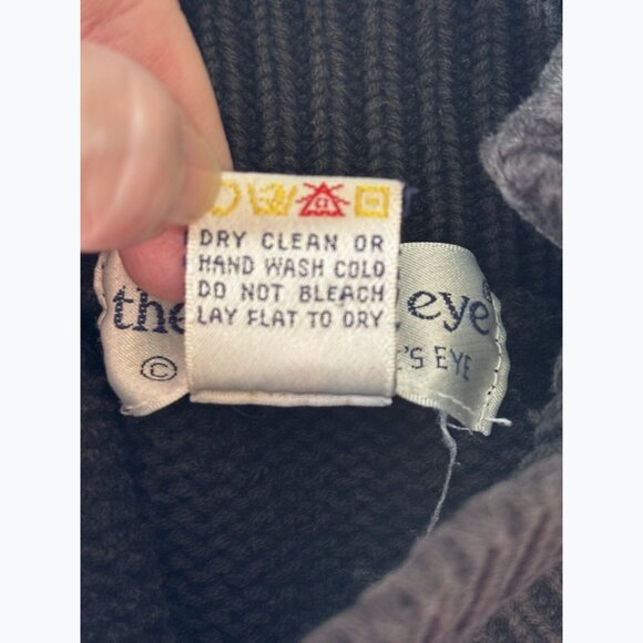 Vtg The Eagles Eye Women’s Christmas Sweater Size XL Christmas Stocking & Bear - Picture 4 of 9